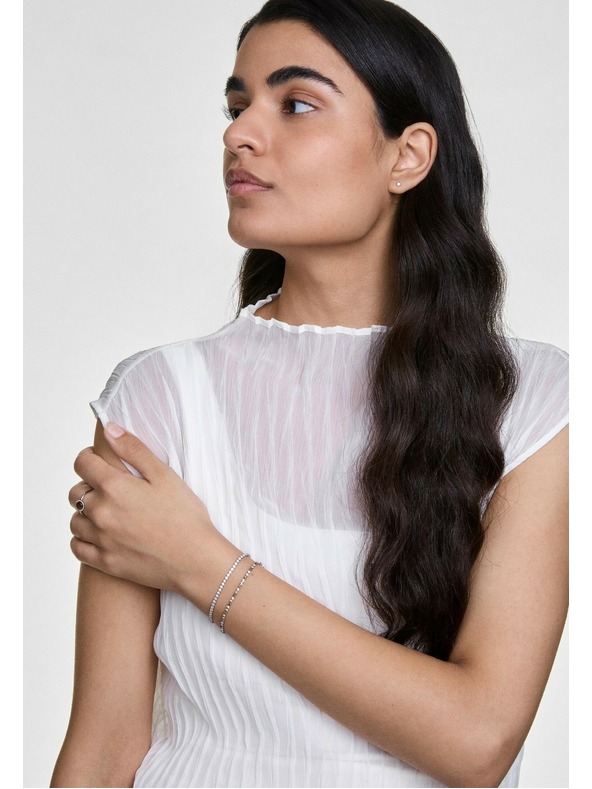 Daniel Wellington Srebrni čelični narukvica Daniel Wellington Tennis DW00401114