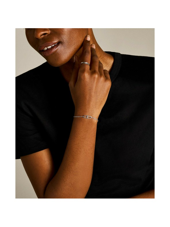 Fossil Ženski čelični narukvica Fossil JFS00637040