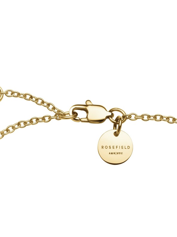 Rosefield Ženski pozlaćeni narukvica Rosefield JBBSG-J814