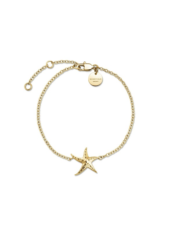 Rosefield Ženski pozlaćeni narukvica Rosefield JBSSS-J828
