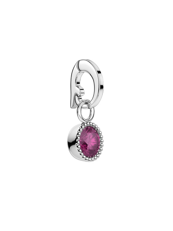 Rosefield Rosefield privjesak srebrne boje Birthstone lipanj boja