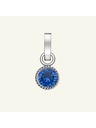 Rosefield Rosefield privjesak srebrne boje Birthstone rujan boja