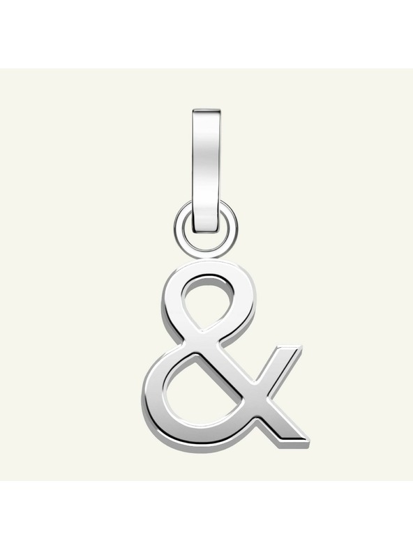 Rosefield Rosefield privjesak Symbol Ampersand u srebrnoj boji