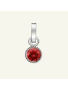 Rosefield Rosefield privjesak srebrne boje Birthstone srpanj boja