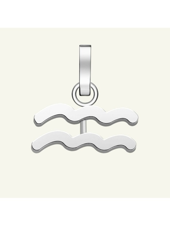 Rosefield Rosefield privjesak Zodiac Symbol Vodenjak u srebrnoj boji