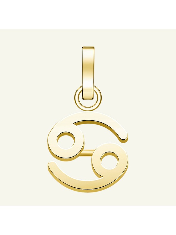 Rosefield Rosefield privjesak zlatne boje Zodiac Symbol Rak