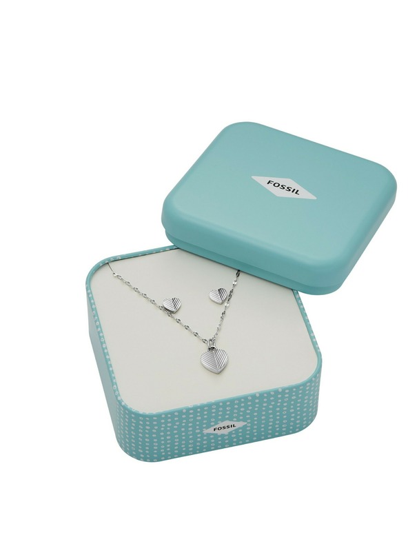 Fossil Ženski poklon komplet čeličnog nakita Fossil JF04669SET