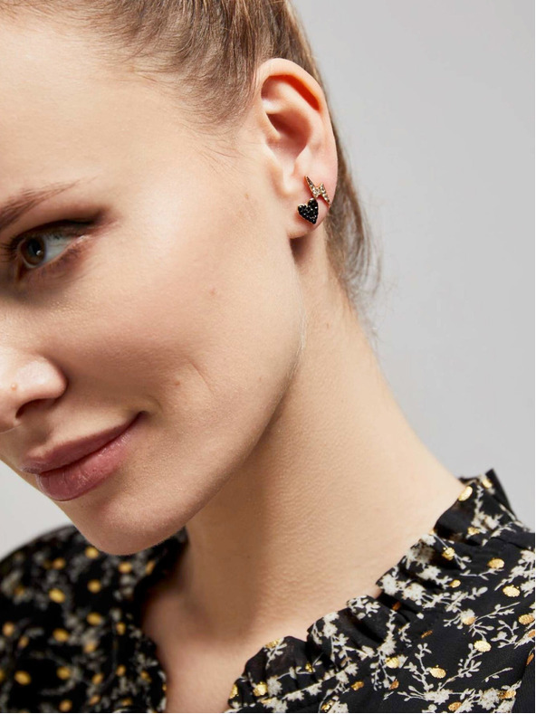 Moodo Set naušnica u zlatnoj boji Moodo