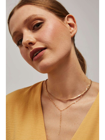 Moodo NECKLACE L-NA-4005 GOLD Moodo