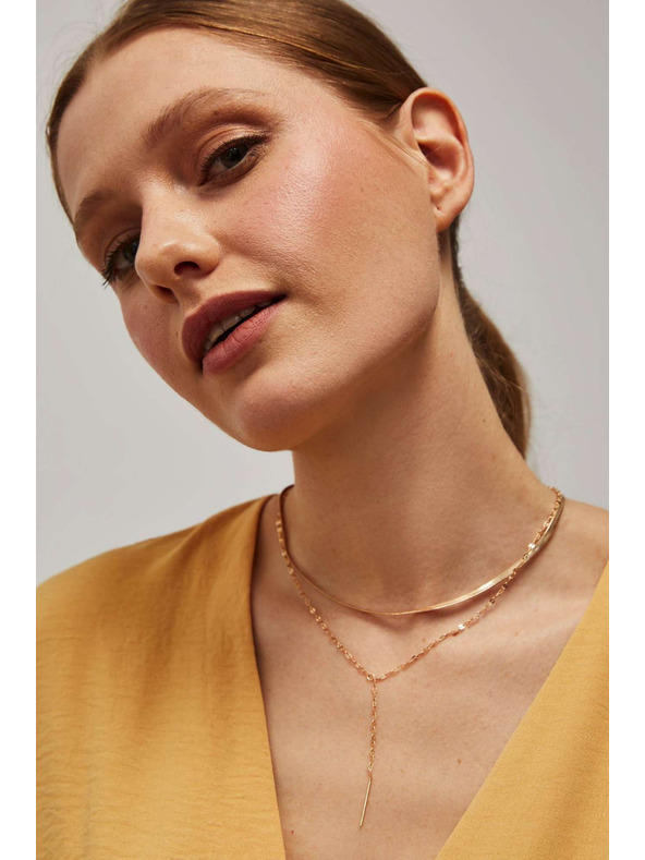 Moodo NECKLACE L-NA-4005 GOLD Moodo
