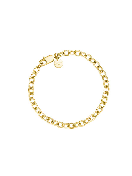 Rosefield Rosefield narukvica zlatne boje Oval Chainlink JBOCG-J593