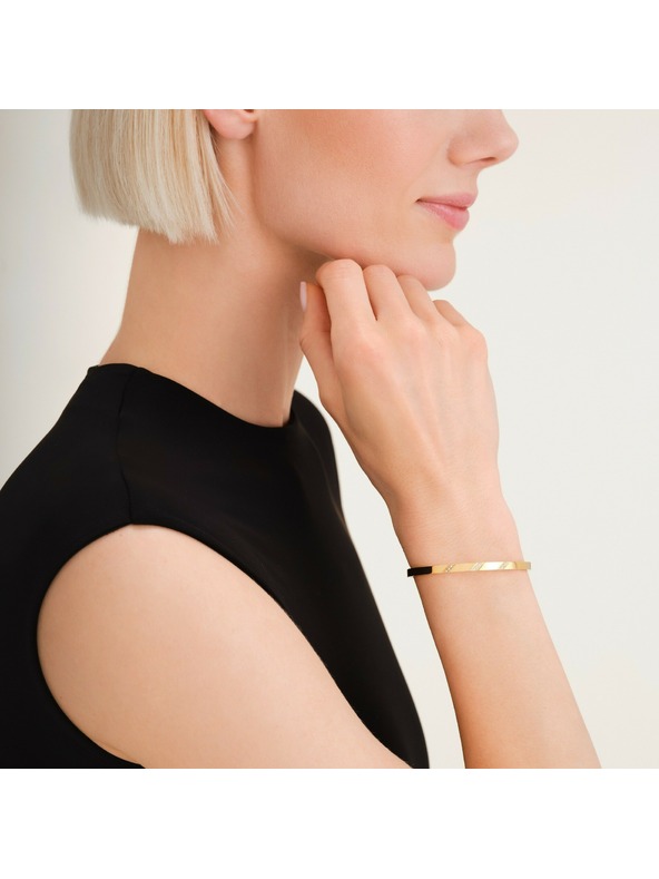 Rosefield Rosefield ženski čvrsti narukvica pozlaćeni JBLCG-J1043
