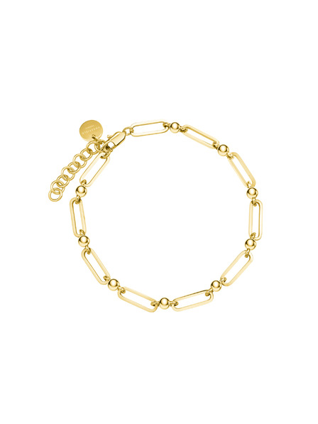 Rosefield Rosefield narukvica zlatne boje Dotted Multilink JBMCG-J589