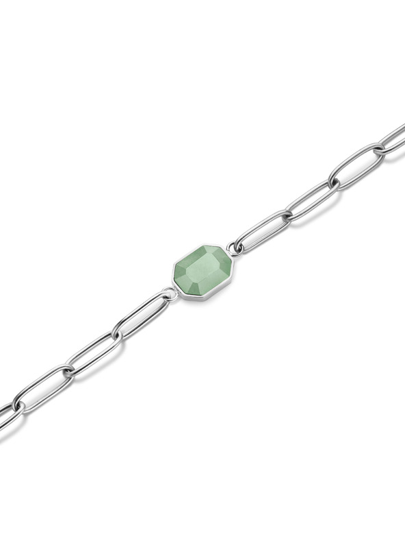 Rosefield Rosefield narukvica srebrne boje Geometric Gemstone JBGGS-J663