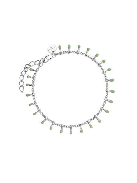 Rosefield Rosefield narukvica srebrne boje Drop chain JBDCS-J679
