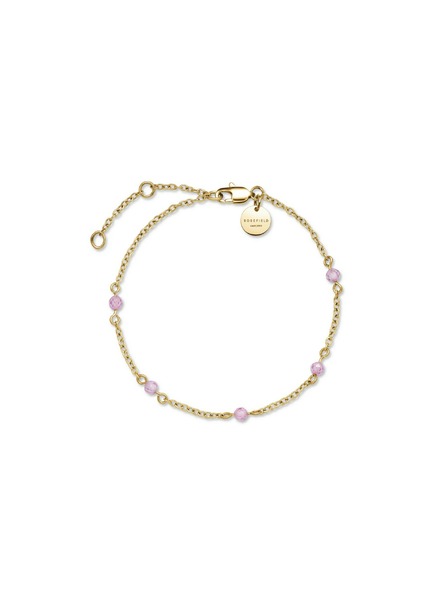 Rosefield Ženska pozlaćena narukvica Rosefield JBPSG-J813