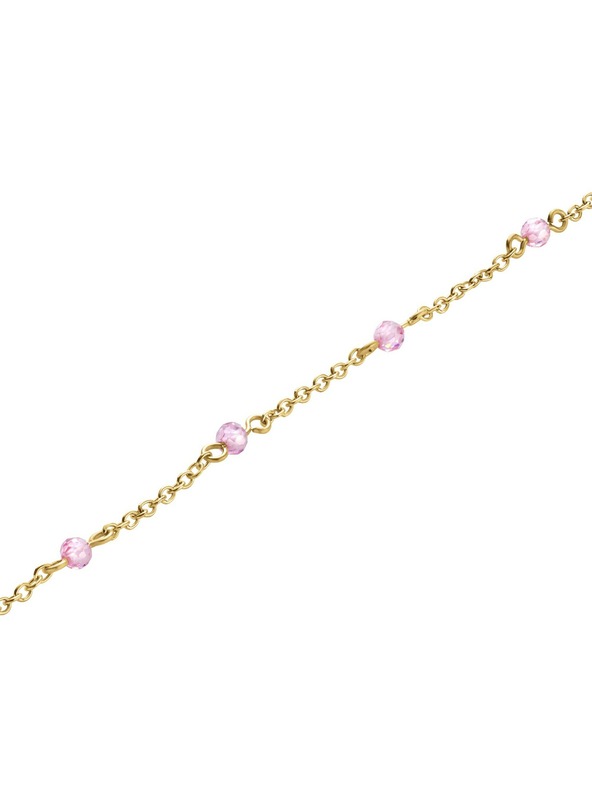 Rosefield Ženska pozlaćena narukvica Rosefield JBPSG-J813