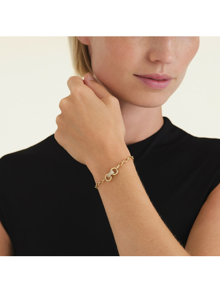 Rosefield Pozlaćena ženska narukvica Rosefield JBBSG-J899