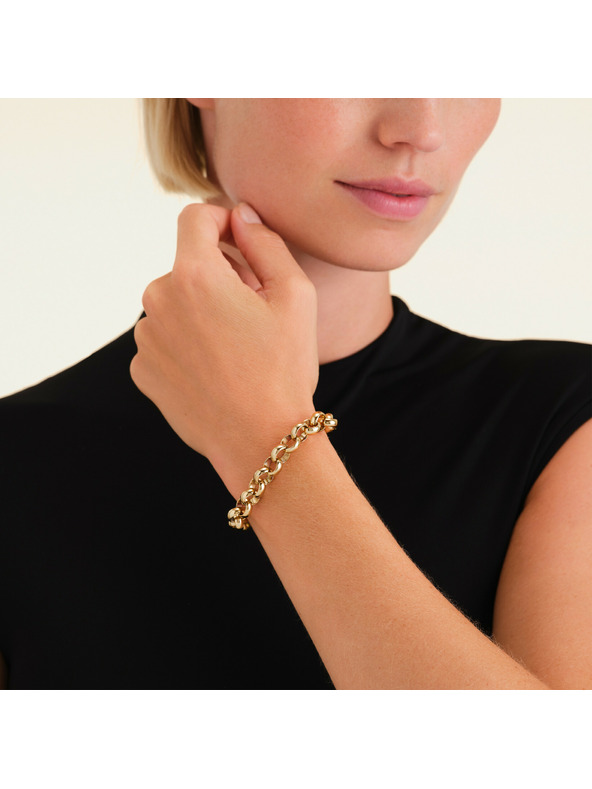 Rosefield Pozlaćena ženska narukvica Rosefield JBCBG-J893