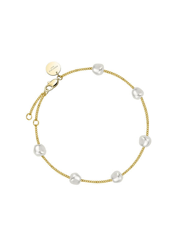 Rosefield Rosefield narukvica zlatne boje Multi Pearl JBLPG-J603