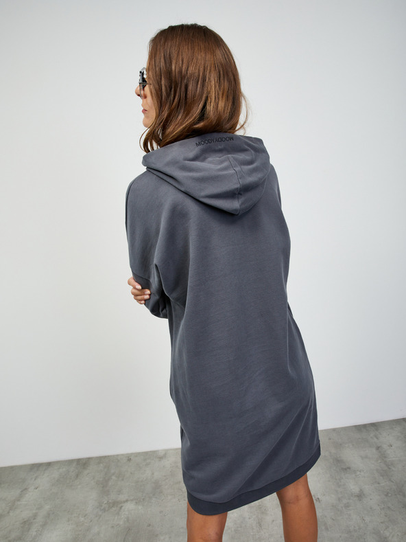 ZOOT.lab Siva ženska trenirka basic haljina s kapuljačom ZOOT.lab Dove