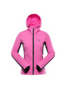 ALPINE PRO Ženska softshell jakna s DWR tretmanom ALPINE PRO KERAKA neon roza