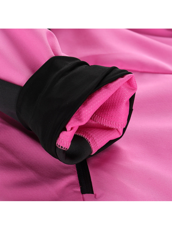 ALPINE PRO Ženska softshell jakna s DWR tretmanom ALPINE PRO KERAKA neon roza