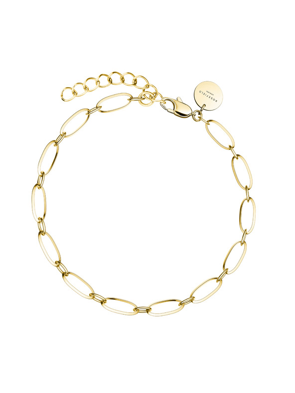 Rosefield Rosefield narukvica zlatne boje Oval JBOLG-J540