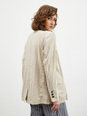 ZOOT.lab Bež ženska prugasta jakna ZOOT.lab Ursala