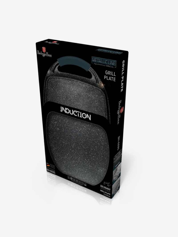 Berlingerhaus Grill ploča s mramornom površinom 47 cm BERLINGERHAUS Metallic Line Aquamarine Edition