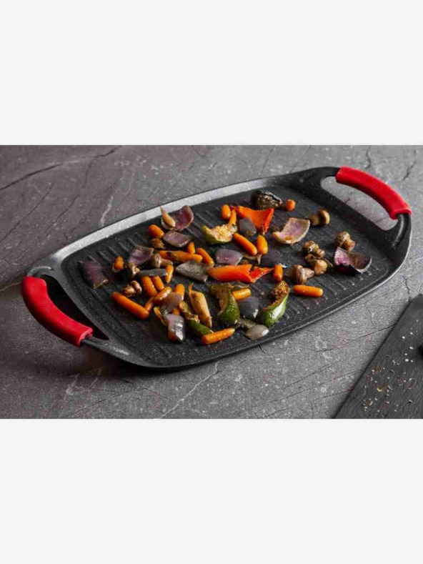 Berlingerhaus Grill ploča s neprianjajućom površinom 47 cm Burgundy Edition BERLINGERHAUS