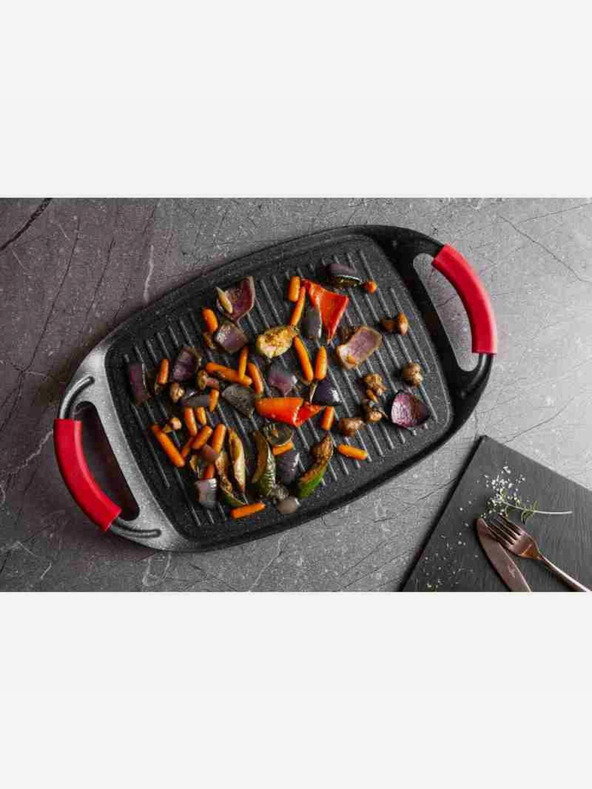 Berlingerhaus Grill ploča s neprianjajućom površinom 47 cm Burgundy Edition BERLINGERHAUS