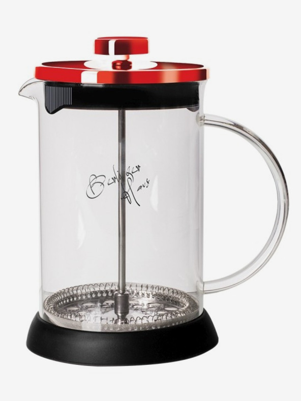 Berlingerhaus Posuda za čaj i kavu French Press 600 ml Burgundy Metallic Line BERLINGERHAUS
