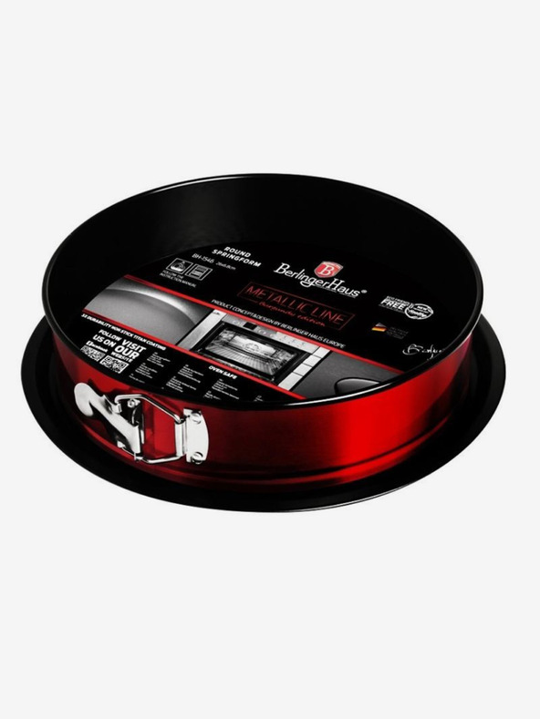 Berlingerhaus BERLINGERHAUS Burgundy Metallic Line kalup za torte s neprijanjajućom površinom 2 u 1