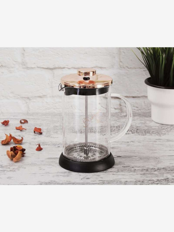 Berlingerhaus Posuda za čaj i kavu French Press 600 ml Rosegold kolekcija BERLINGERHAUS