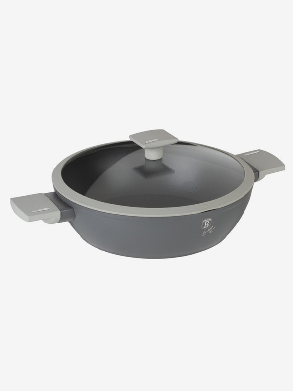 Berlingerhaus Okrugla tepsija s poklopcem s titanskom površinom 28 cm Aspen Collection BERLINGERHAUS