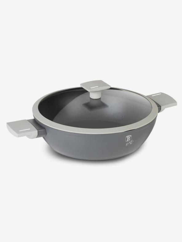Berlingerhaus Okrugla tepsija s poklopcem s titanskom površinom 28 cm Aspen Collection BERLINGERHAUS