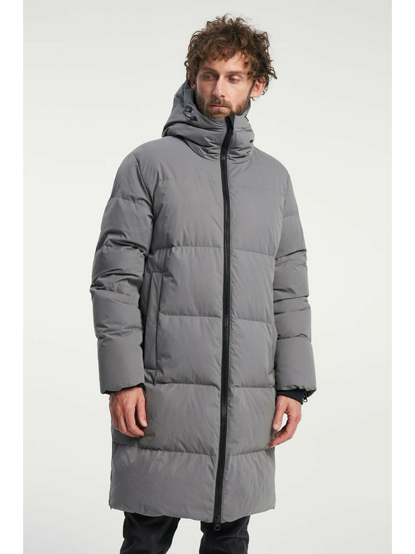Tenson muški zimski lifestyle kaput TENSON Tenzing Down Coat M sivi