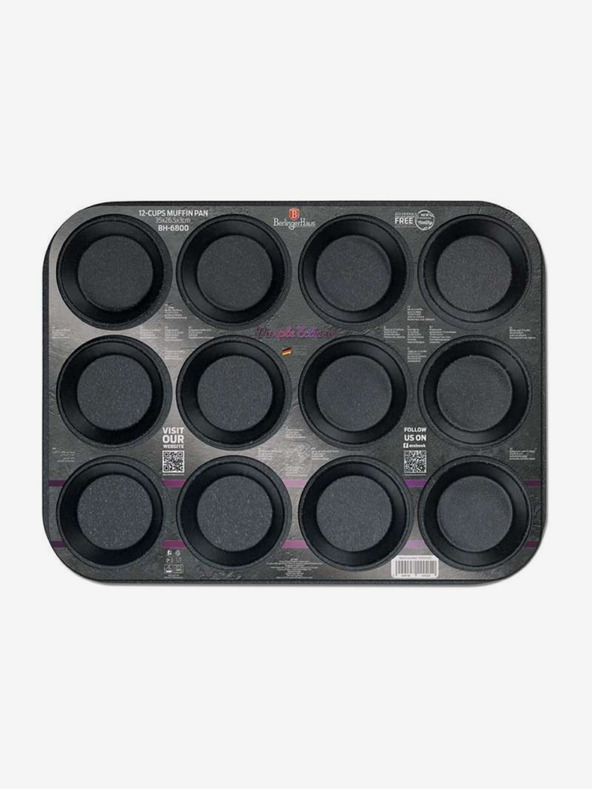 Berlingerhaus Kalup za muffine s titanskom površinom BERLINGERHAUS Purple Metallic Line (12 kom)