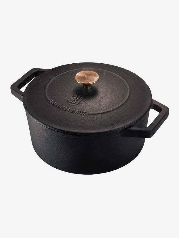 Berlingerhaus Lijevani pekač s poklopcem 20 cm BERLINGERHAUS Black Rose Collection