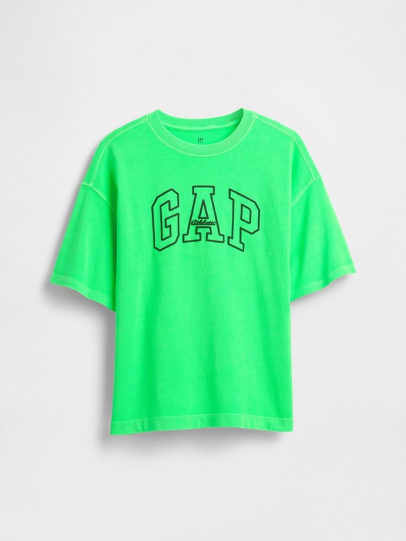 GAP Dječja oversize majica Heavyweight Athletic Logo GAP