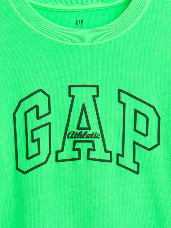 GAP Dječja oversize majica Heavyweight Athletic Logo GAP