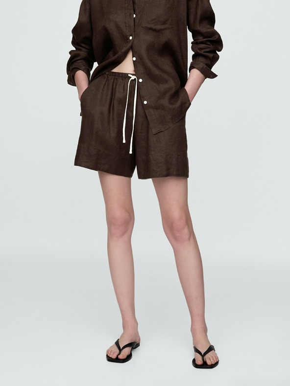 GAP GAP lanene kratke hlače