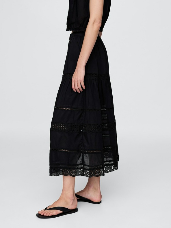 GAP Maxi suknja s čipkom GAP