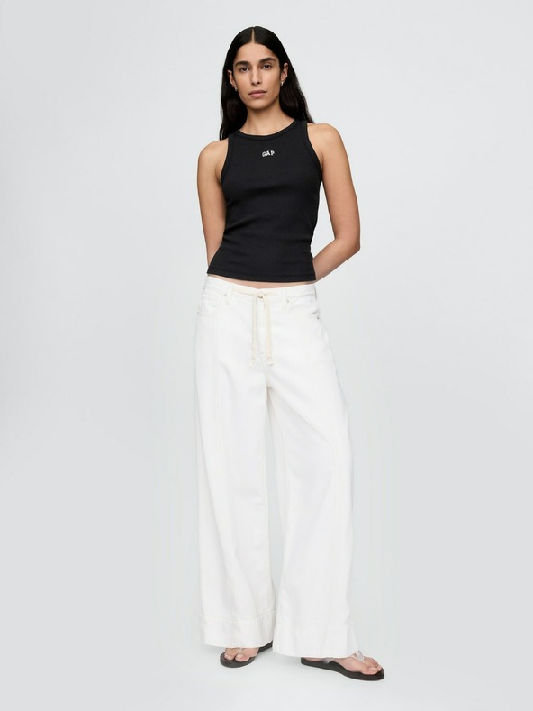 GAP Rebrasti top s logom Americana GAP