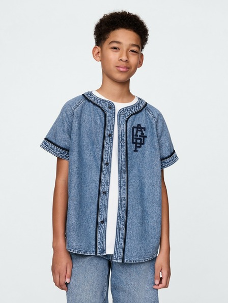 GAP Dječja traper košulja Baseball Americana GAP