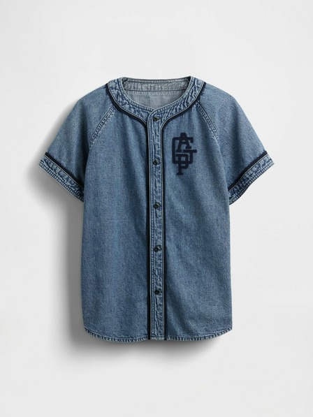 GAP Dječja traper košulja Baseball Americana GAP