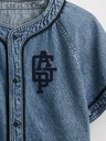 GAP Dječja traper košulja Baseball Americana GAP