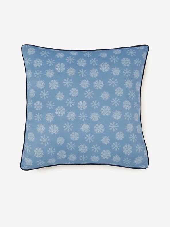 HIP 48 x 48 cm - Plavi dvostrani jastuk s motivom HIP Phalini