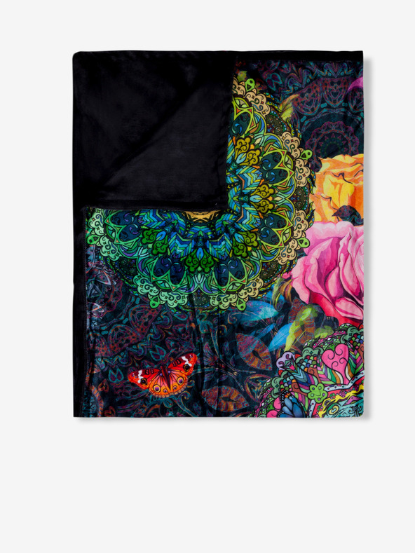 HIP Crni karirani HIP s uzorkom 130 x 160 cm